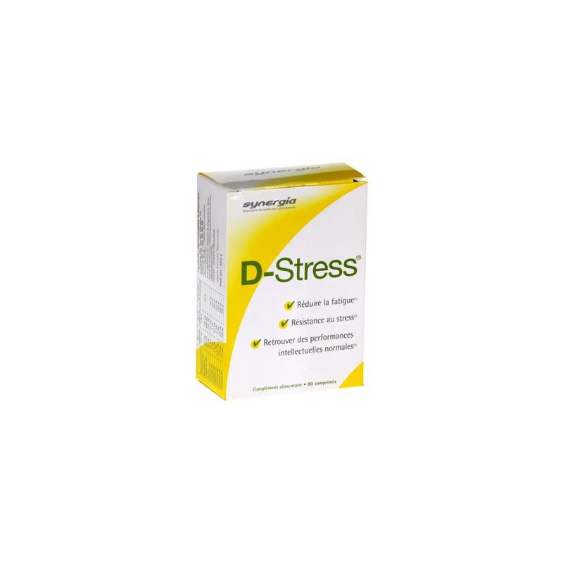 D-Stress Comprimés des laboratoires Synergia - Paramarket