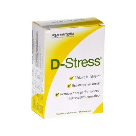 D-Stress Comprimés des laboratoires Synergia - Paramarket
