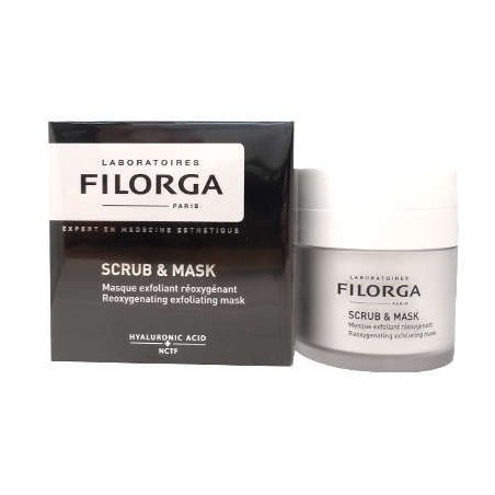 Scrub & Mask Masque Exfoliant Réoxygénant des laboratoires Filorga