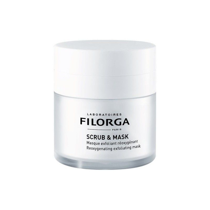 Scrub & Mask Masque Exfoliant Réoxygénant des laboratoires Filorga
