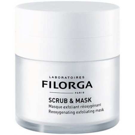 Scrub & Mask Masque Exfoliant Réoxygénant des laboratoires Filorga