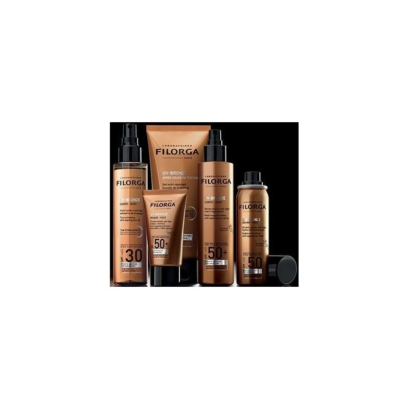 UV-BRONZE BODY SPF30 Huile Solaire Anti-âge Activatrice de Bronzage