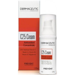 C25 Cream Concentré Antioxydant des laboratoires Dermaceutic