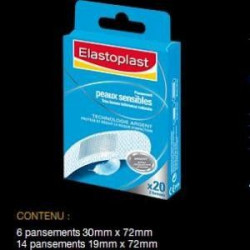 Elastoplast Pansements Peaux Sensibles des laboratoires Eucerin