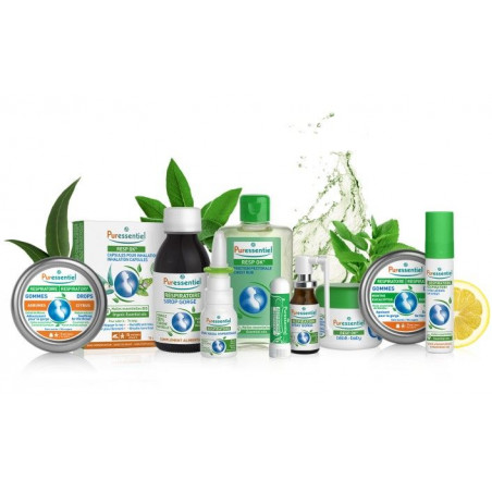 Respiratoire Baume Aux 19 Huiles Essentielles des laboratoires Puressentiel