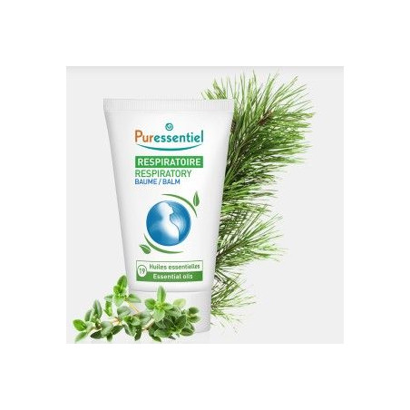 Respiratoire Baume Aux 19 Huiles Essentielles des laboratoires Puressentiel