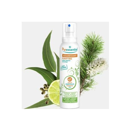 Assainissant Spray Aux 41 Huiles Essentielles des laboratoires Puressentiel