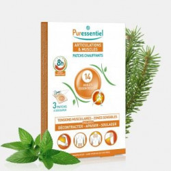 ARTICULATIONS & MUSCLES Patchs Chauffants aux 14 Huiles Essentielles