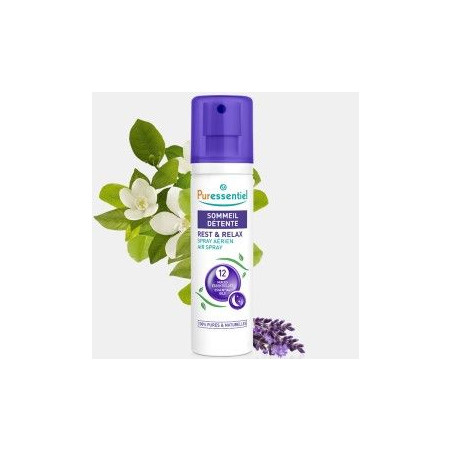 Sommeil Detente Spray Aux 12 Huiles Essentielles des laboratoires Puressentiel