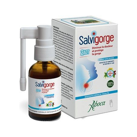 SALVIGORGE 2ACT Spray Sans Alcool - Paramarket.com